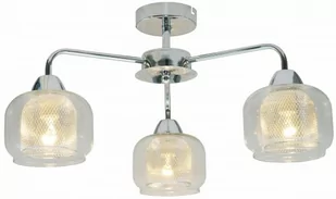 Candellux Plafon lampa sufitowa Ray 3x40W E14 chrom 33-67081 - Lampy sufitowe - miniaturka - grafika 1