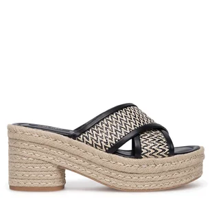 Espadryle Nine West WYL2734-1 Czarny - Espadryle damskie - miniaturka - grafika 1