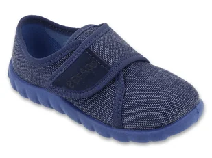 Kapcie dziecięce chłopięce do przedszkola domowe na rzep Befado 457P004-21 - Buty dla chłopców Kapcie dziecięce chłopięce do przedszkola domowe na rzep Befado 457P004-21 - Buty dla chłopców - miniaturka - grafika 1