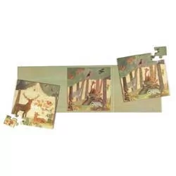 Puzzle Magnetyczne Las Egmont Toys - Puzzle - miniaturka - grafika 1