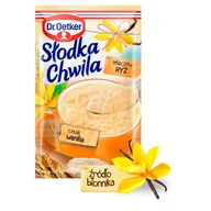 Budyń - Dr Oetker Mleczny Ryż o smaku waniliowym Słodka Chwila 58 g - miniaturka - grafika 1