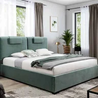 Łóżka - New Elegance Łóżko BOHO tapicerowane Tkanina Grupa II Rozmiar materaca Materac 180x200 Pojemnik Z pojemnikiem PS2440_61540 - miniaturka - grafika 1