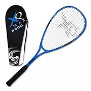 Squash - XQmax xqmax rakieta do squasha S600 dla dorosłych, Black/Blue/White, 68 cm, koo580080 KOO580080 - miniaturka - grafika 1