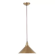 Lampy sufitowe - Elstead Lighting Plafon LAMPA sufitowa PROVENCE GRANDE PV/GWP PN industrialna OPRAWA z wysięgnikiem loft polerowany nikiel - miniaturka - grafika 1