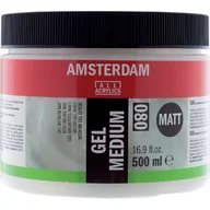 Farby i media malarskie - Talens Amsterdam Gel Medium Żelowe Mat 500ml - miniaturka - grafika 1