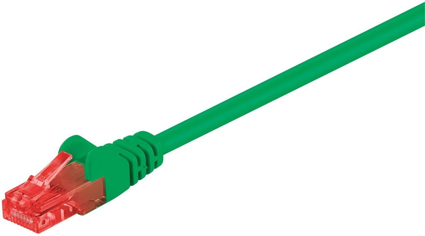 MicroConnect U/UTP CAT6 0,5M Green PVC B-UTP6005G