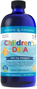 NORDIC NATURALS NORDIC NATURALS Children's DHA 473ml - Witaminy i minerały dla sportowców - miniaturka - grafika 2