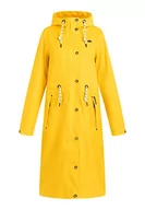 Kurtki damskie - Schmuddelwedda Płaszcz przeciwdeszczowy damski 34324725, żółty, S - miniaturka - grafika 1