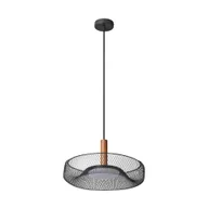 Lampy sufitowe - Oprawa sufitowa Decor Mesh Pendant 18,5W 3000K Czarna - miniaturka - grafika 1