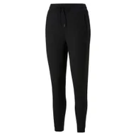 Spodnie sportowe damskie - Damskie dresy Puma  Safari Glam Jogger Puma Black L - miniaturka - grafika 1