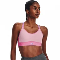 Bielizna sportowa damska - Biustonosz treningowy UNDER ARMOUR UA Infinity Mid Bra - miniaturka - grafika 1