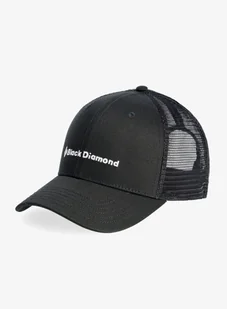 Czapka z daszkiem Black Diamond BD Trucker Hat - black/black - Czapki męskie - miniaturka - grafika 1