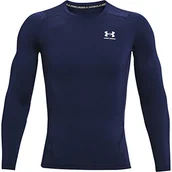Koszulki męskie - Under Armour Koszulka UA HG Armour Comp LS-NVY - XXL 1361524-410_XXL - miniaturka - grafika 1