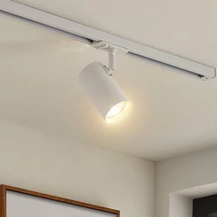 Lindby Ties reflektor szynowy LED, 1-fazowy, biały - Lampy pozostałe - miniaturka - grafika 1