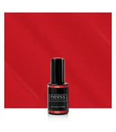 Lakiery hybrydowe - Neess LAKIER HYBRYDOWY 4ML CZERWONY TO RED - miniaturka - grafika 1