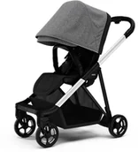 Wózki dziecięce - Wózek miejski Thule Shine Grey Melange on Aluminum - miniaturka - grafika 1