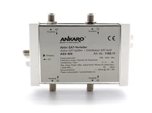 ANKARO ASV400 - Rozgałęźnik AKT 1x4 - Inne akcesoria audio-wideo - miniaturka - grafika 1