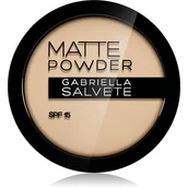 Pudry do twarzy - Gabriella Salvete Matte Powder SPF15 8g W Puder odcień 1 74784 - miniaturka - grafika 1