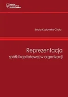 Finanse, księgowość, bankowość - Reprezentacja spółki kapitałowej w organizacji - miniaturka - grafika 1