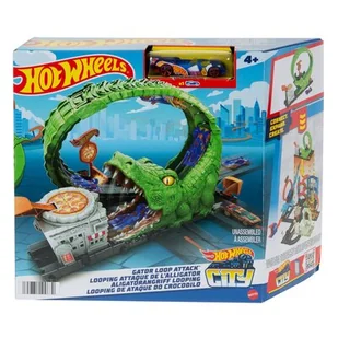 Hot Wheels City Nemesis Gator Pizza Shop - Pozostałe książki - miniaturka - grafika 1