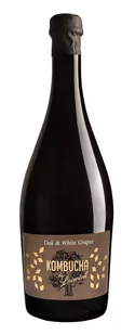 Kombucha By Laurent Kombucha szampańska na płatkach dębu o smaku białych winogron 750 ml Bio - Soki i napoje niegazowane - miniaturka - grafika 1