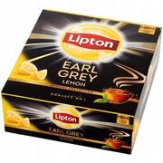 Herbata - Lipton Earl Grey Lemon Herbata czarna 138g 92 torebki - miniaturka - grafika 1