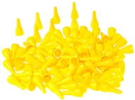 Akcesoria do gier planszowych - Pionki do gry plastik zwykłe - żółte Plastic Polska - gra - miniaturka - grafika 1