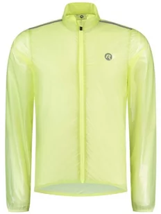 Męska Kurtka Rowerowa Rogelli Emergency | Fluo Yellow - Rozmiar Xl - Kurtki męskie - miniaturka - grafika 1