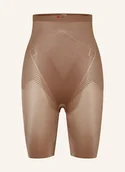 Spodenki damskie - Spanx Szorty Modelujące Thinstincts 2.0 High-Waisted Mid-Thigh beige - miniaturka - grafika 1