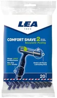 Maszynki do golenia i wkłady - Golarka ręczna z wymiennym wkładem Lea Maquinilla Comfort Shave-2 20 szt (8410737004233) - miniaturka - grafika 1