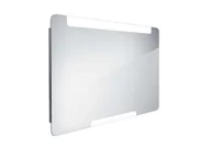 Lustra - Nimco Lustra - Lustro z oświetleniem LED, 100x70 cm, aluminium ZP 22004 - miniaturka - grafika 1