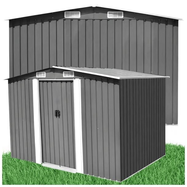 Domek Narzędziowy Schowek na Narzędzia Ogrodowy Szopa 277x299x192 cm Duży