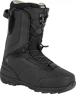 Nitro Męskie snowboardy Venture TLS '23 All Mountian Freeride Freestyle system szybkiego sznurowania łódź snowboardowa, czarna, MP 31,5 // EU 47 1/3 // US 13,5 - Buty snowboardowe - miniaturka - grafika 1