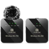 Mikrofony komputerowe - System bezprzewodowy PULUZ PU3153B 1 TX + 1 RX PU3153B - miniaturka - grafika 1