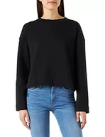 Bluzy damskie - Sisley Bluza damska, Czarny 100, M - miniaturka - grafika 1