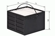 Filtry paliwa - Filtr paliwa BOSCH F026402130 85125010002 F026402130 - miniaturka - grafika 1