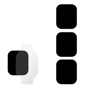 3x Folia hydrożelowa do Amazfit Active - apgo Smartwatch Hydrogel Protection Ochrona na ekran smartwatcha - Akcesoria do smartwatchy - miniaturka - grafika 1