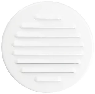 Kratka wentylacyjna metalowa fi 100 M9B biała - Kratki wentylacyjne - miniaturka - grafika 1