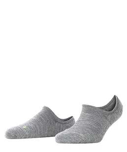 FALKE Uniseks Stopki Keep Warm U IN Wełna Merynosa niewidoczne jednokolorowe 1 Para, Niebieski (Smoke Blue 6333), 37-38 - Skarpetki damskie - miniaturka - grafika 1