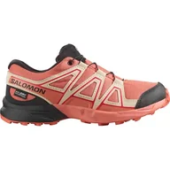Buty dla chłopców - Salomon Speedcross Wodoodporne buty trekkingowe, pomarańczowe, 30 EU, Kolor: pomarańczowy, 30 EU - miniaturka - grafika 1