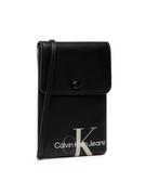 Etui i futerały do telefonów - Calvin Klein Etui na telefon Sculpted Mono N/S Phone Xbody Czarny - miniaturka - grafika 1