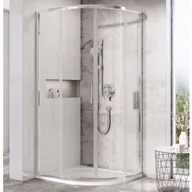 Kabiny prysznicowe - Ravak X3BM40300Z1 Kabina prysznicowa p$534okr$535g$536a BLSCP4-80 czarna szk$537o Transparent - miniaturka - grafika 1