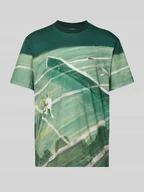 Koszulki męskie - T-shirt z naszywką z logo - miniaturka - grafika 1