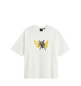 Koszulki męskie - T-shirt Męski VANS Raw Instinct Fly SS marshmallow VN000R94FS81 L - miniaturka - grafika 1