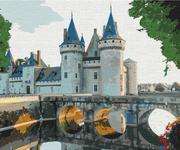 Malowanie po numerach - Artnapi 40x50cm Malowanie Po Numerach - Zamek Sully-sur-Loire - Bez Ramy - miniaturka - grafika 1