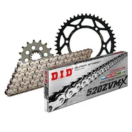 Części motocyklowe - Zestaw łańcuchów DID stal 520ZVM-X / 112 nit zamek do Yamaha XTZ A Super Tenere 750 ccm rok prod. 1989-1997 - miniaturka - grafika 1