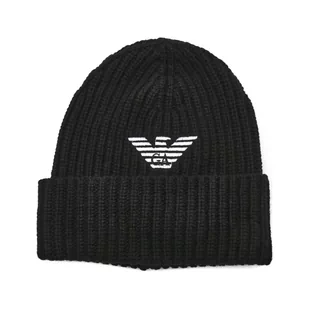 Emporio Armani Wełniana czapka - Czapki męskie - miniaturka - grafika 1