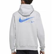 BLUZA MĘSKA NIKE Z KAPTUREM SZARA BAWEŁNIANA DD9694 SPORTOWA r. L