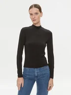 Bluzki damskie - Calvin Klein Golf K20K206067 Czarny Slim Fit - miniaturka - grafika 1