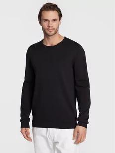 s.Oliver Sweter 2040664 Czarny Regular Fit - Swetry męskie - miniaturka - grafika 1